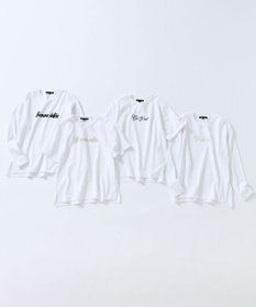 23区 【~6/28まで受注生産】カスタマイズ 立体刺繍 長袖 Tシャツ