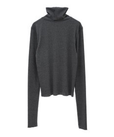 earth music&ecology リブタートルネックプルオーバー