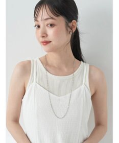 earth music&ecology チェックキャミワンピース