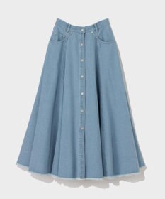 GRACE CONTINENTAL サーキュラーデニムスカート