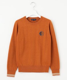 23区GOLF 【WOMEN】【洗える】ストレッチカラー ニット