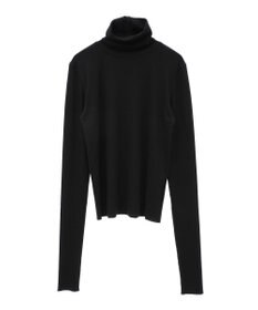 earth music&ecology リブタートルネックプルオーバー