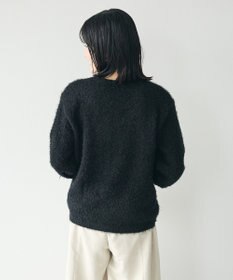 CRAFT STANDARD BOUTIQUE 洗える/ビスチェ付きシャギーニットプルオーバー