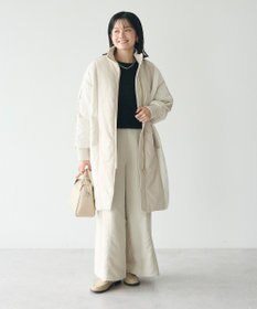 CRAFT STANDARD BOUTIQUE 洗える/ビスチェ付きシャギーニットプルオーバー