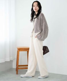 WEGO 【ウエストゴム/手洗い可】カラーイージーパンツ