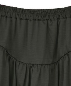 earth music&ecology ラウンド切り替えバルーンミニスカート