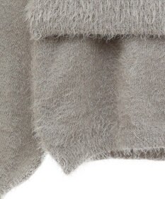 CRAFT STANDARD BOUTIQUE 洗える/ビスチェ付きシャギーニットプルオーバー