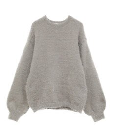 CRAFT STANDARD BOUTIQUE 洗える/ビスチェ付きシャギーニットプルオーバー