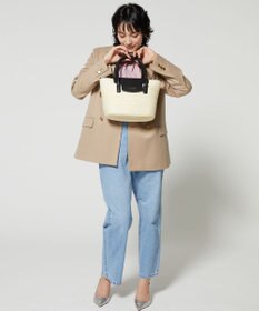 LA BAGAGERIE フラップ2WAYかごトートバッグ