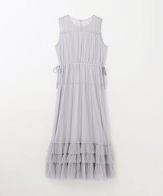 GRACE CONTINENTAL チュールティアードワンピース