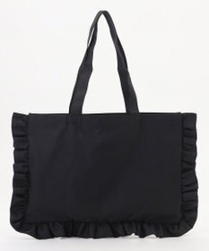 LA BAGAGERIE LA BAGAGERIE×chiyo ポーチ付きフリルエコバッグ