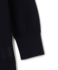 23区 【洗える】シアーコットンナイロン ロングカーディガン