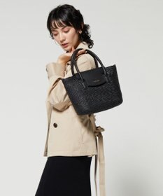 LA BAGAGERIE フラップ2WAYかごトートバッグ