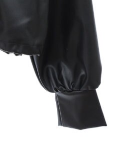 Green Parks フェイクレザードロストブルゾン