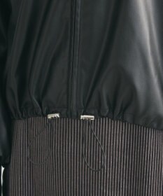 Green Parks フェイクレザードロストブルゾン