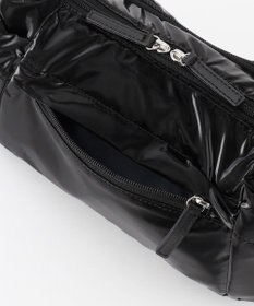 LA BAGAGERIE メタリックドロストポケット　ミニショルダーバッグ