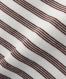 AMERICAN HOLIC ボーダーハーフスリーブニットプルオーバー