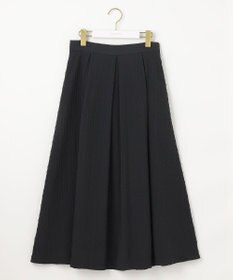 ANY SIS 【好印象企画】襟配色ニット×タックスカートセット