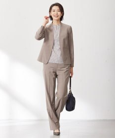 J.PRESS LADIES S 【セットアップ対応】BAHARIYE PINHEAD パンツ