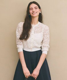 TOCCA 【洗える！】GENIUS OF LACE カーディガン