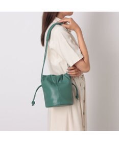 UNBILLION カシュカシュ cachecache / ソフト巾着ショルダーバッグ