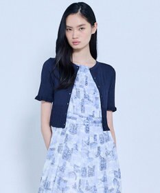 TOCCA HALF SLEEVE AJISAI ボレロ ネイビー系