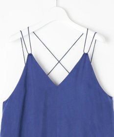 23区 【SLOW/一部店舗限定】キュプラフィブリルクロス キャミ ワンピース