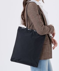 LeSportsac VERTICAL CITY TOTE/アップタウンブラック/ブラック