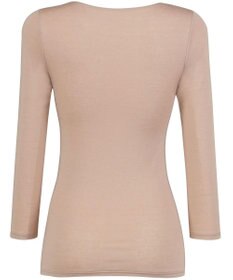 WACOAL あったかインナー 「天綿」を使用 しなやかでやわらかい あたたかくムレにくい 8分袖 長袖 【ふんわりあったか】 レディース CLD382 /ワコール