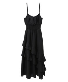 earth music&ecology ラッフルティアードキャミワンピース