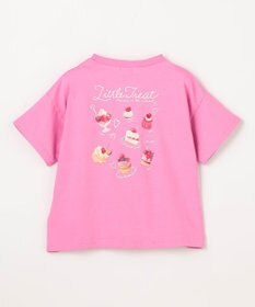ANY KIDS 【綿100%】バックプリント オーバーサイズTシャツ