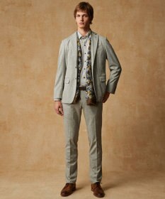 JOSEPH ABBOUD 【キングサイズ・ストレッチ/弱撥水】ムリネジャージー パンツ