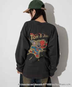 WEGO 【ユニセックス着用ITEM】TOMandJERRYグラフィックプルオーバー