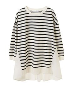 Green Parks 布帛切り替えフレアカットプルオーバー