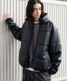 WEGO 【ユニセックス着用ITEM】PUパファーブルゾン