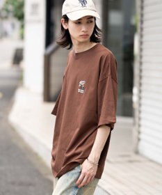 WEGO 【接触冷感/吸水速乾/ユニセックス着用ITEM/SMLサイズ展開】別注BENDAVISクールタッチワンポイントT（SS）