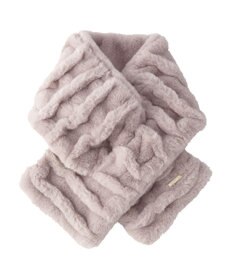 MOONBAT FURLA フェイクファーウェイビーマフラー