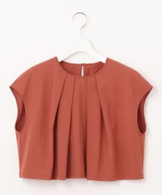 23区 【洗える】ドライコットンジャージー レイヤードワンピース