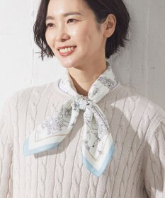 J.PRESS LADIES Sud de la France スクエア スカーフ