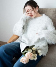 WEGO ブラッシュニットBIGプルオーバー