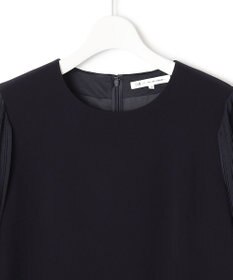 23区 【セットアップ対応】トリアセダブルジョーゼット シフォンスリーブ ワンピース