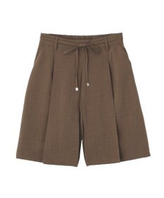 earth music&ecology 【セットアップ対応】ウエストリボンバミューダパンツ
