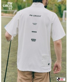 PW CIRCULUS 【UNISEX】J.LEAGUE モックネック J1所属の20クラブコラボ ゴルフ