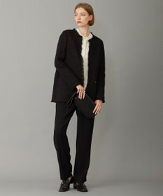 ICB L 【WEB限定カラーあり・洗える】 ライトダブルクロス ストレートパンツ