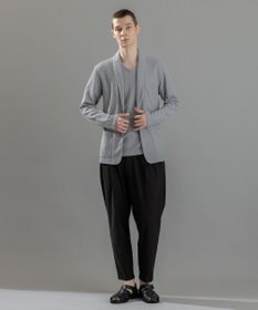 JOSEPH HOMME 新素材【清涼感】メランジクロスジャージー　Vネック半袖カットソー