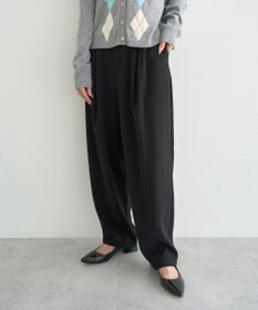 earth music&ecology タックコクーンパンツ