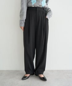 earth music&ecology タックコクーンパンツ