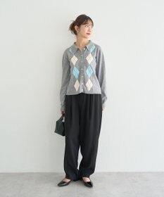 earth music&ecology タックコクーンパンツ