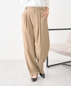 earth music&ecology タックコクーンパンツ