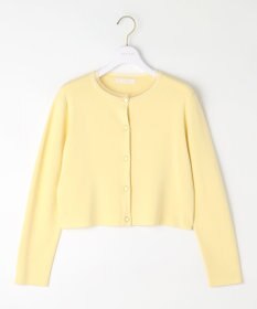 ANY SIS 【洗える】レースネックショートレングス カーディガン